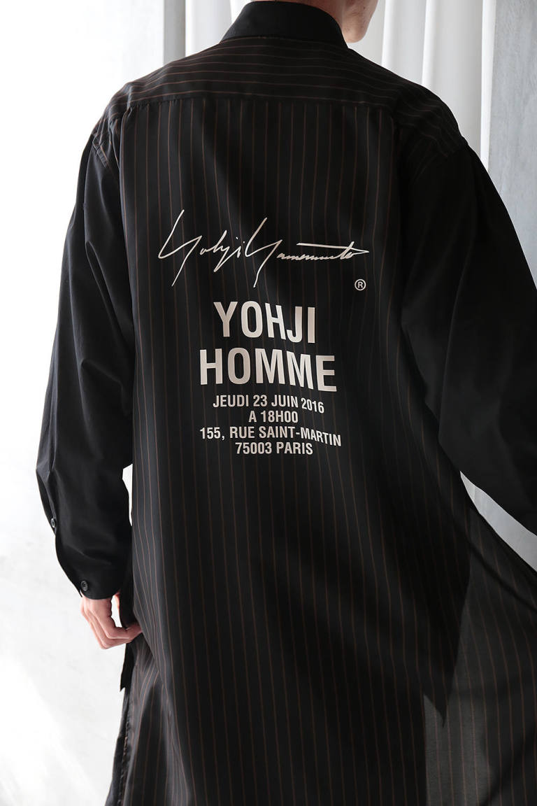 Yohji Yamamoto スタッフコートシャツ 18ss